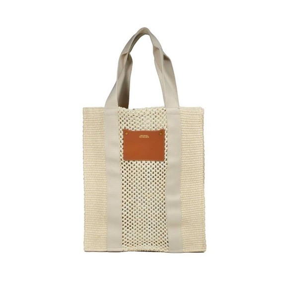 Isabel Marant Aruba Small Beige Raffia Handbag - NWT - Picture 1 of 3